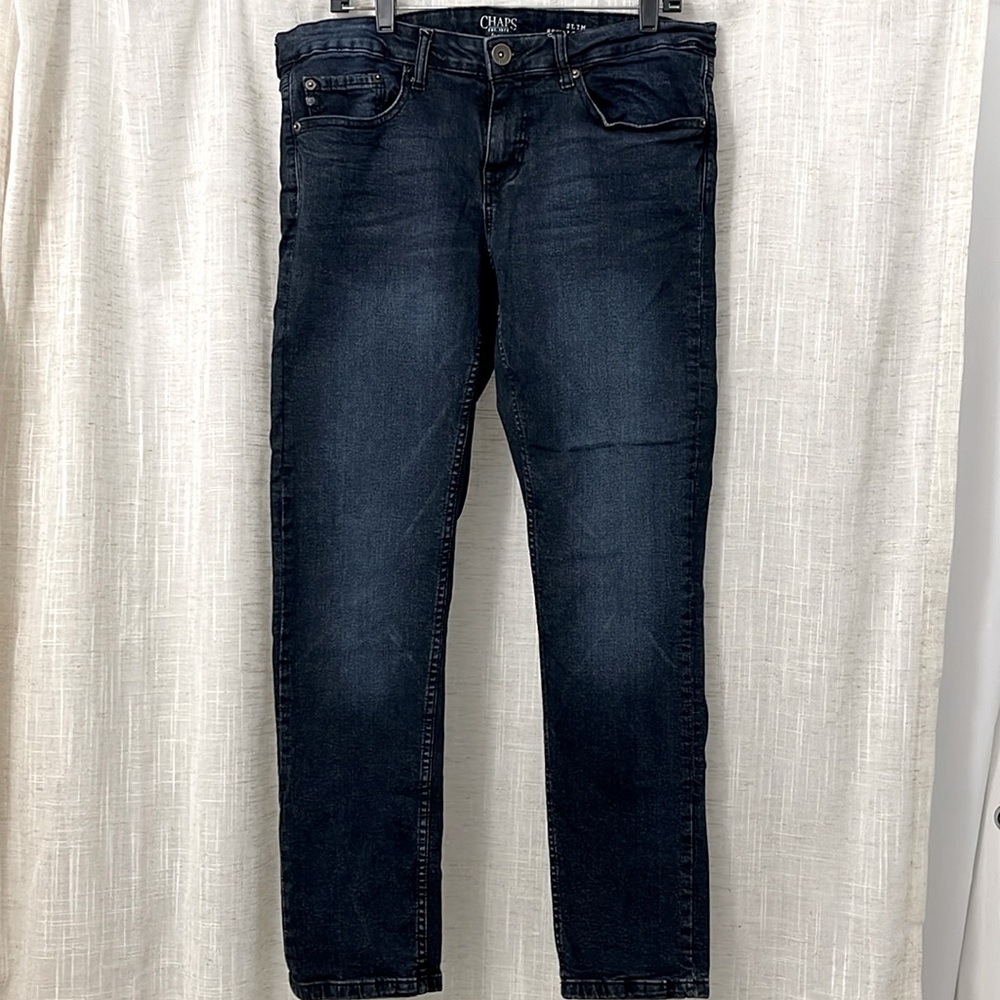 Chaps Slim Straight Fit Blue Jeans size 32x30 NWOT